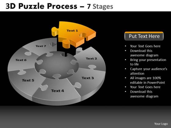 PowerPoint Templates Strategy Pie Chart Puzzle Process Ppt Backgrounds PowerPoint Templates Strategy Pie Chart Puzzle Process Ppt Backgrounds