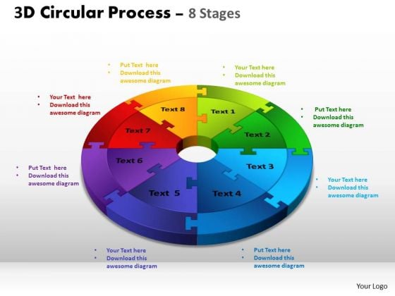 PowerPoint Theme Chart Circular Process Cycle Ppt Template PowerPoint Theme Chart Circular Process Cycle Ppt Template