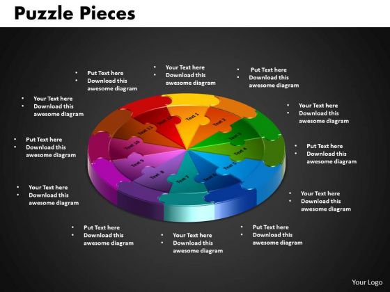 PowerPoint Theme Circle Puzzle Diagram Ppt Designs PowerPoint Theme Circle Puzzle Diagram Ppt Designs
