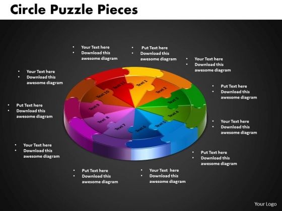 PowerPoint Theme Circle Puzzle Diagram Ppt Presentation PowerPoint Theme Circle Puzzle Diagram Ppt Presentation