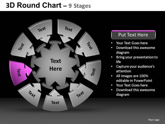 PowerPoint Theme Diagram Round Chart Ppt Design PowerPoint Theme Diagram Round Chart Ppt Design
