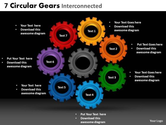 PowerPoint Theme Education Circular Gears Ppt Slide PowerPoint Theme Education Circular Gears Ppt Slide