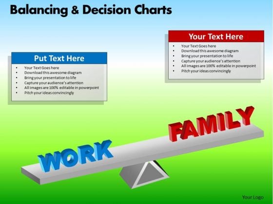 PowerPoint Theme Executive Success Balancing Decision Charts Ppt Slide PowerPoint Theme Executive Success Balancing Decision Charts Ppt Slide