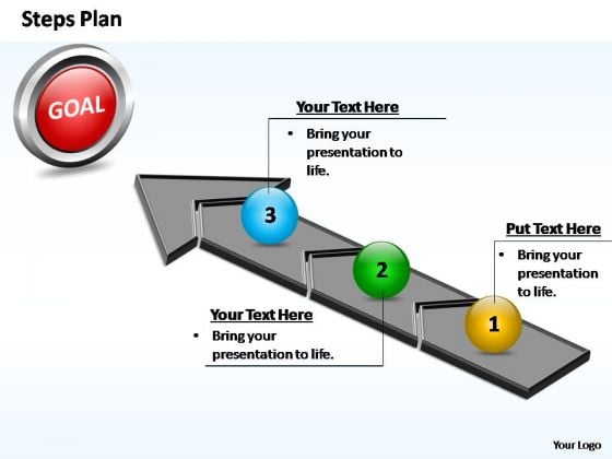 PowerPoint Theme Growth Steps Plan 3 Stages Style 4 Ppt Slides PowerPoint Theme Growth Steps Plan 3 Stages Style 4 Ppt Slides