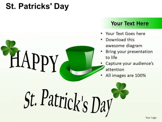 PowerPoint Theme Hat Patricks Day Ppt Layouts PowerPoint Theme Hat Patricks Day Ppt Layouts