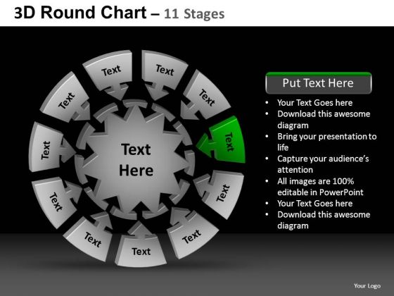 PowerPoint Theme Strategy Round Chart Ppt Template PowerPoint Theme Strategy Round Chart Ppt Template