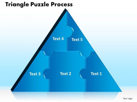 PowerPoint Theme Triangle Puzzle Business Ppt Theme PowerPoint Theme Triangle Puzzle Business Ppt Theme