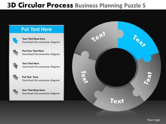 PowerPoint Themes Business Strategy 3d Circle Chart Process Ppt Template PowerPoint Themes Business Strategy 3d Circle Chart Process Ppt Template