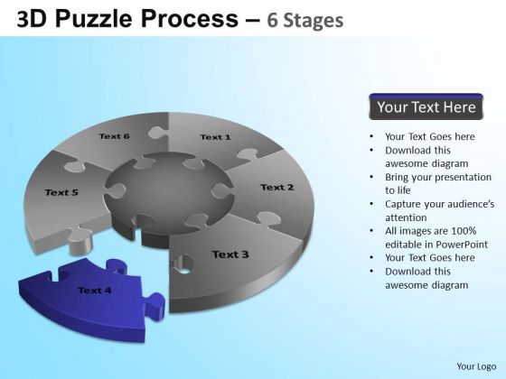 PowerPoint Themes Chart Jigsaw Pie Chart Ppt Designs PowerPoint Themes Chart Jigsaw Pie Chart Ppt Designs