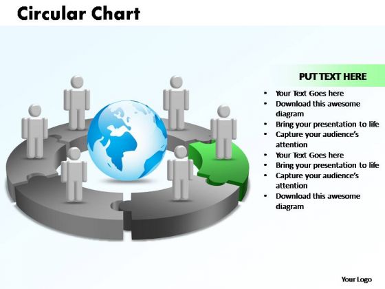 PowerPoint Themes Circular Chart With Globe Ppt Theme PowerPoint Themes Circular Chart With Globe Ppt Theme