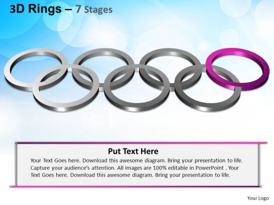 PowerPoint Themes Editable Rings Ppt Slides