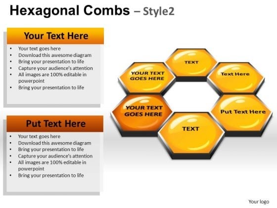 PowerPoint Themes Leadership Hexagonal Combs Ppt Presentation PowerPoint Themes Leadership Hexagonal Combs Ppt Presentation