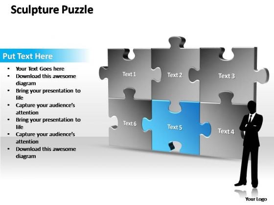 PowerPoint Themes Marketing Sculpture Puzzle Ppt Templates PowerPoint Themes Marketing Sculpture Puzzle Ppt Templates