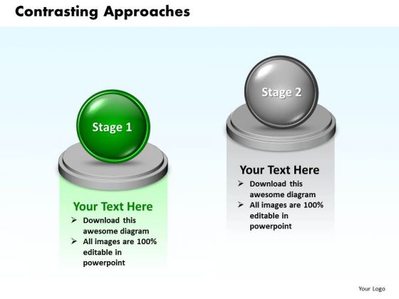 Ppt 3d Animated 2 Circular Contrasting Approaches PowerPoint Templates Ppt 3d Animated 2 Circular Contrasting Approaches PowerPoint Templates