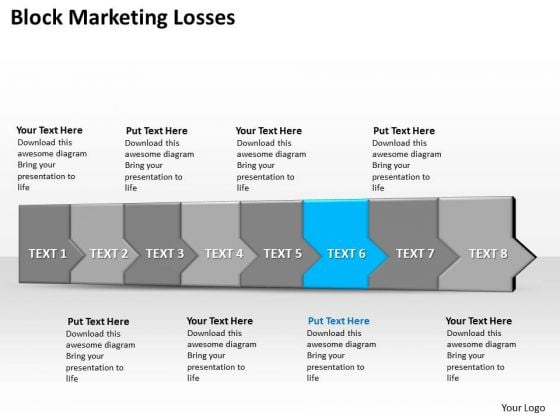 Ppt 3d Horizontal Illustration To Block Marketing Losses Eight Steps PowerPoint Templates Ppt 3d Horizontal Illustration To Block Marketing Losses Eight Steps PowerPoint Templates
