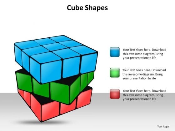 Ppt 3d Transparent Layers Cube Visualising Solid Callouts Presentation PowerPoint Templates