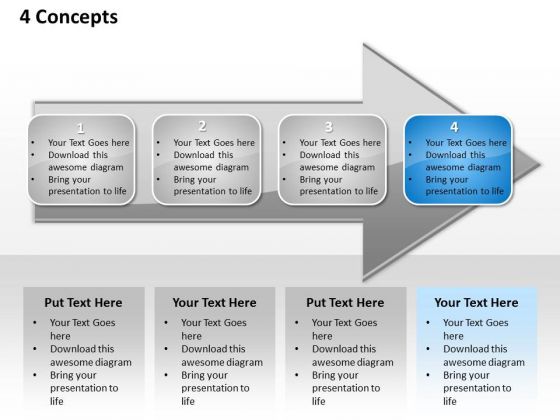 Ppt 4 Concepts Text Link Boxes PowerPoint 2007 An Arrow Templates Ppt 4 Concepts Text Link Boxes PowerPoint 2007 An Arrow Templates