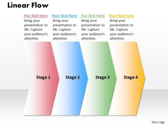 Ppt 4 Phase Diagram Linear Process Flow PowerPoint Template Templates Ppt 4 Phase Diagram Linear Process Flow PowerPoint Template Templates