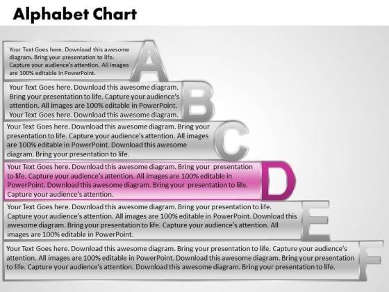 Ppt Alphabet Chart With Textboxes Business Plan PowerPoint Process Templates Ppt Alphabet Chart With Textboxes Business Plan PowerPoint Process Templates