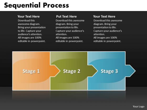 Ppt Arrow Nursing Process PowerPoint Presentation 3 Stages Templates