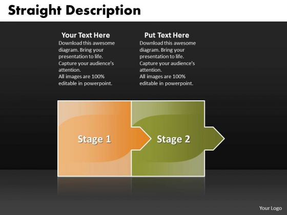Ppt Arrow Procurement Process PowerPoint Presentation 2 Stages Templates