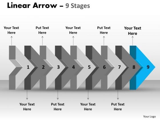 Ppt Beeline Flow Arrow Diagram PowerPoint Free Corporation Plan 10 Design