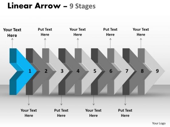 Ppt Beeline Flow Arrow Diagram PowerPoint Free Corporation Plan 2 Design