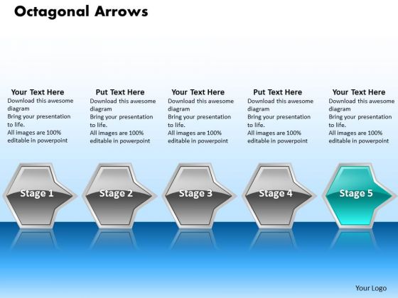 Ppt Beeline Flow Of Oct 3d Arrows PowerPoint 5 Phase Diagram Cyan Templates Ppt Beeline Flow Of Oct 3d Arrows PowerPoint 5 Phase Diagram Cyan Templates
