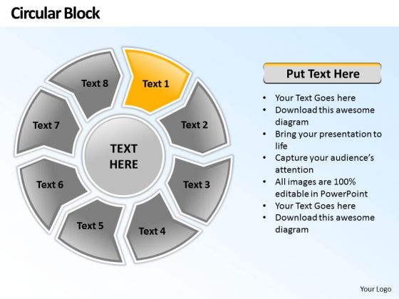 Ppt Circular Motion PowerPoint Block 8 State Project Diagram Templates Ppt Circular Motion PowerPoint Block 8 State Project Diagram Templates