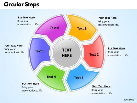 Ppt Circular Motion PowerPoint Process 6 Factors Templates Ppt Circular Motion PowerPoint Process 6 Factors Templates