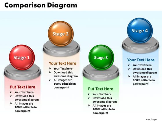Ppt Comparison Diagram Of 4 Colorful State PowerPoint Templates Ppt Comparison Diagram Of 4 Colorful State PowerPoint Templates