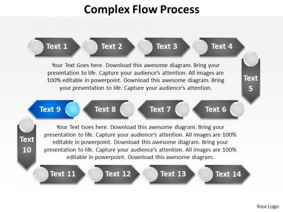 Ppt Compound Flow PowerPoint Theme Procurement Process Presentation Templates