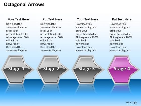 Ppt Consecutive Description Of Octagonal 3d Arrows PowerPoint 4 Stages Pink Templates Ppt Consecutive Description Of Octagonal 3d Arrows PowerPoint 4 Stages Pink Templates