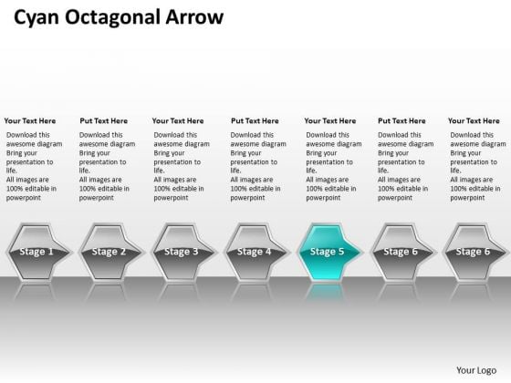 Ppt Consecutive Flow Process Charts Of Cyan Octagonal Arrow 7 Stages PowerPoint Templates Ppt Consecutive Flow Process Charts Of Cyan Octagonal Arrow 7 Stages PowerPoint Templates