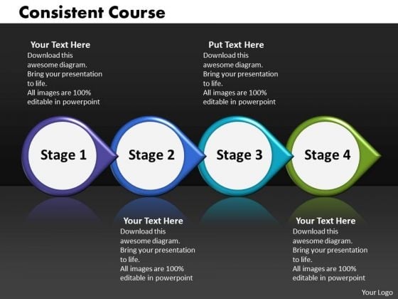 Ppt Consistent Course Of Four State Diagram Involved Procedure PowerPoint Templates Ppt Consistent Course Of Four State Diagram Involved Procedure PowerPoint Templates