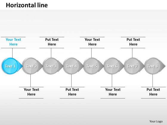 Ppt Correlated Circular Arrows In Straight Line 8 Stages Blue PowerPoint Templates Ppt Correlated Circular Arrows In Straight Line 8 Stages Blue PowerPoint Templates