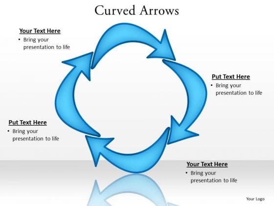Ppt Curved Arrows Pointer Inwards PowerPoint Templates Ppt Curved Arrows Pointer Inwards PowerPoint Templates