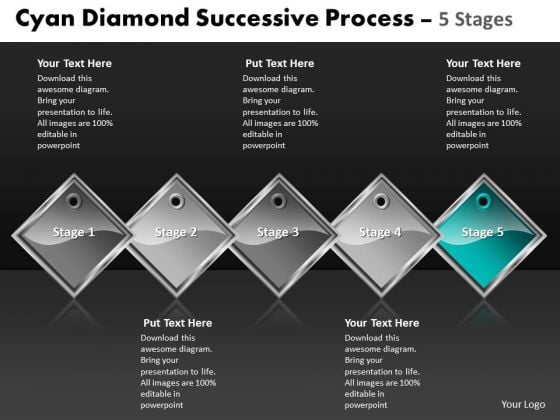 Ppt Cyan Diamond Successive Forging Process PowerPoint Slides 5 Stages Business Templates Ppt Cyan Diamond Successive Forging Process PowerPoint Slides 5 Stages Business Templates