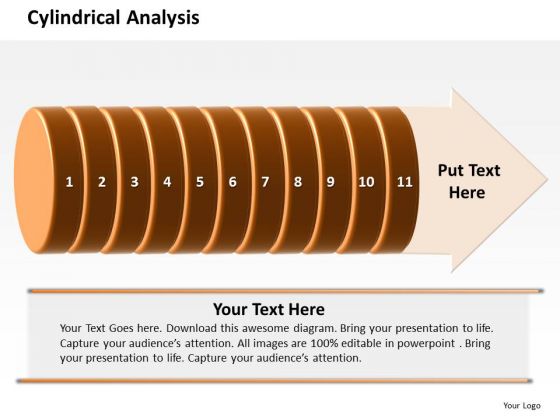 Ppt Cylindrical Analysis Of 11 Steps Involved Process PowerPoint Templates