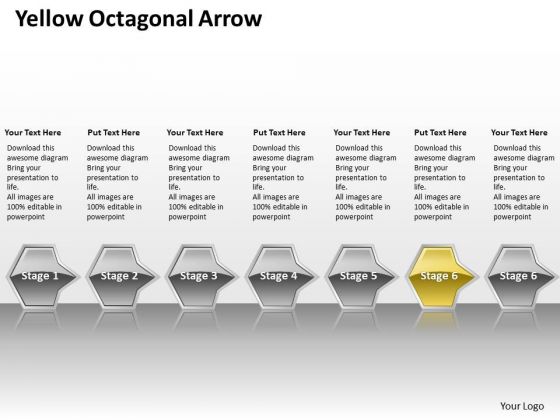 Ppt Direct Flow Of Yellow Octagonal Circular Arrows PowerPoint 2007 Stages Templates Ppt Direct Flow Of Yellow Octagonal Circular Arrows PowerPoint 2007 Stages Templates