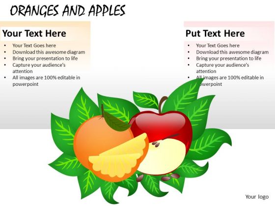 Ppt Graphics Oranges And Apples PowerPoint Slides And Ppt Templates Ppt Graphics Oranges And Apples PowerPoint Slides And Ppt Templates