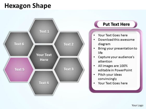 Ppt Hexagon Shapes Format Editable Birthday Presentation PowerPoint Business Templates