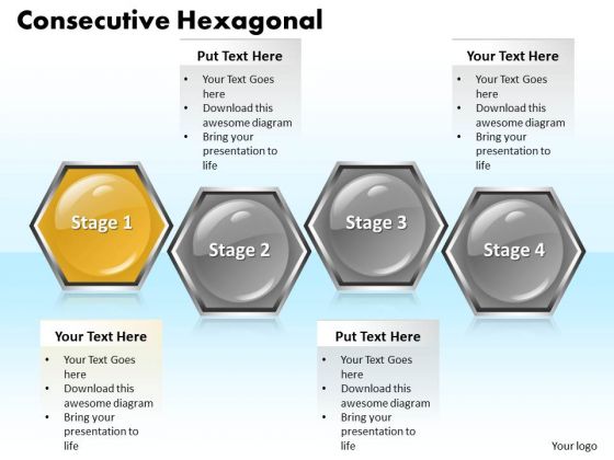 Ppt Hexagonal Text Boxes PowerPoint Template 4 Stage Templates Ppt Hexagonal Text Boxes PowerPoint Template 4 Stage Templates