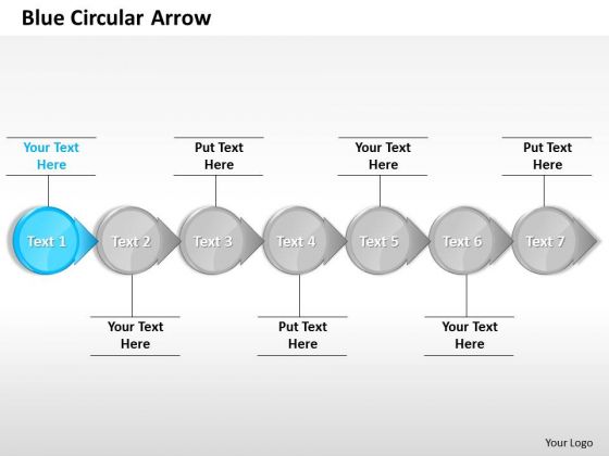 Ppt Horizontal Circular Arrows In Straight Line 7 Stages Blue PowerPoint Templates Ppt Horizontal Circular Arrows In Straight Line 7 Stages Blue PowerPoint Templates