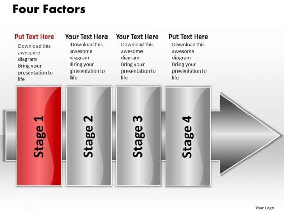 Ppt Linear Flow 4 Factors2 PowerPoint Templates Ppt Linear Flow 4 Factors2 PowerPoint Templates