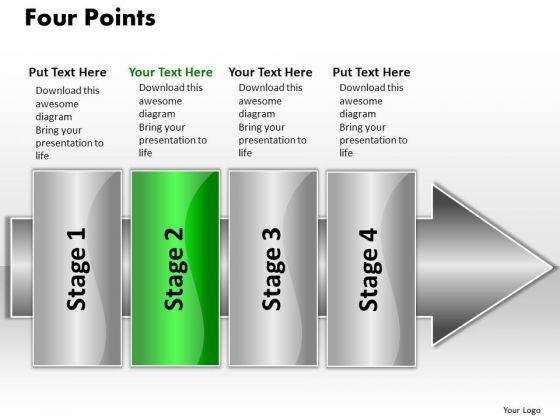 Ppt Linear Flow 4 Points2 PowerPoint Templates Ppt Linear Flow 4 Points2 PowerPoint Templates