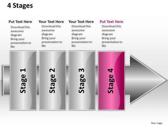 Ppt Linear Flow 4 Stages2 PowerPoint Templates Ppt Linear Flow 4 Stages2 PowerPoint Templates