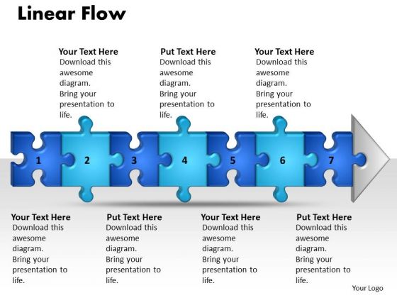 Ppt Linear Flow 7 Stages Style1 PowerPoint Templates Ppt Linear Flow 7 Stages Style1 PowerPoint Templates