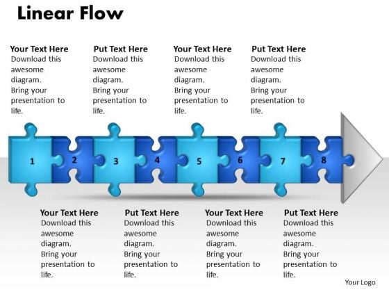 Ppt Linear Flow 8 Stages Style1 PowerPoint Templates Ppt Linear Flow 8 Stages Style1 PowerPoint Templates