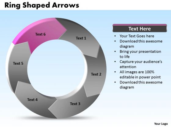 circular arrows powerpoint templates